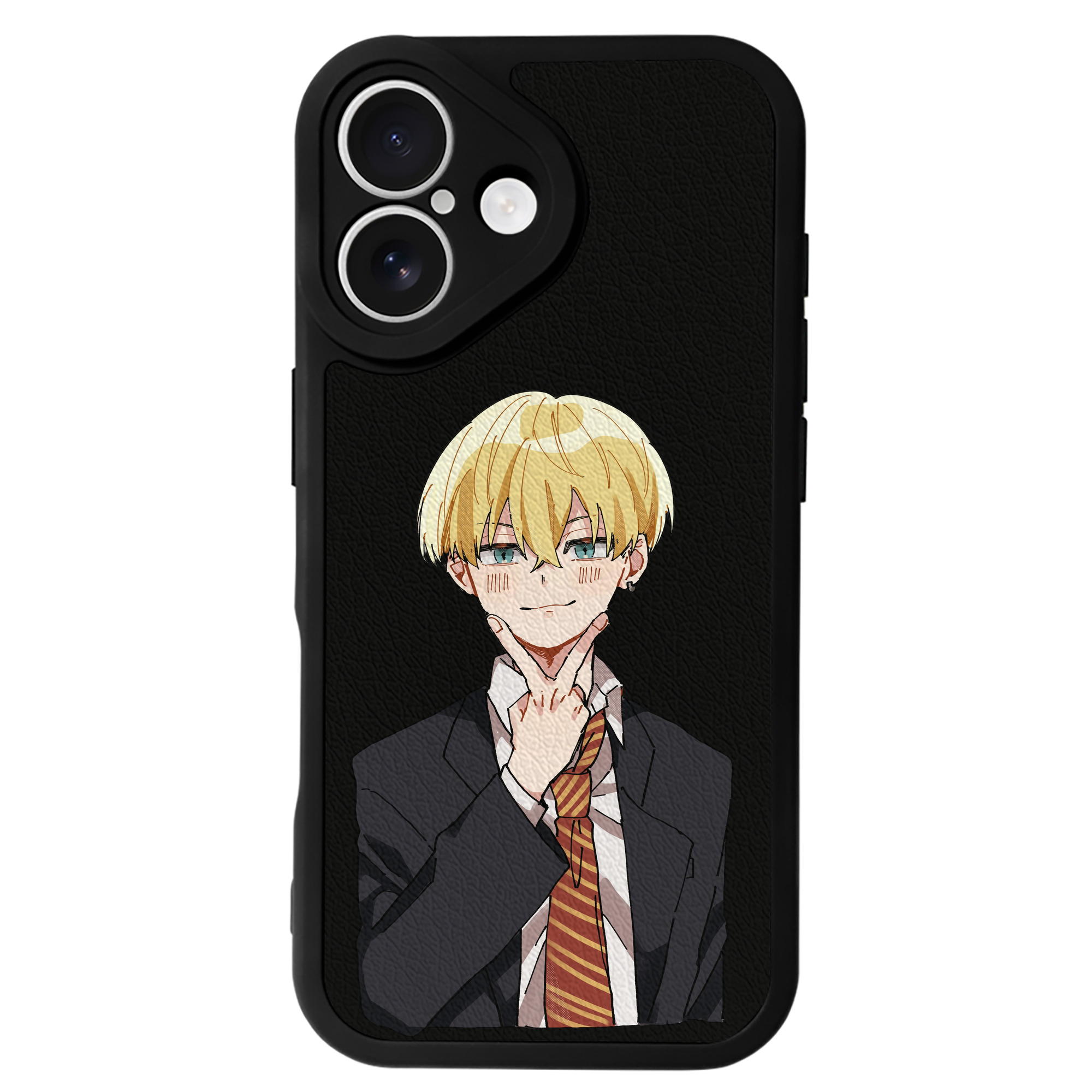 （画像用） 東京リベンジャーズ Tokyo Revengers 【iPhone 16シリーズ対応】シリコンスマホケース（レザー調） 材質：シリコン